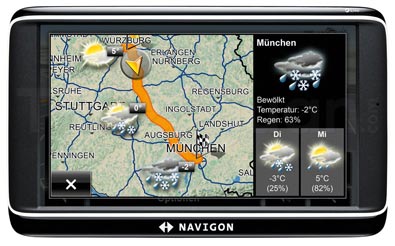 NAVIGON 70 Plus Live gro�