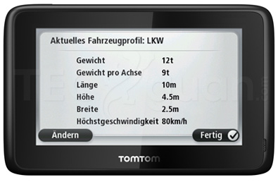 TomTom PRO 7100 TRUCK gro�